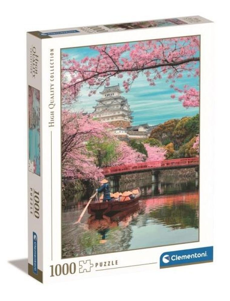 Clementoni, Himeji Castle in Spring, puzzle, 1000 elementów