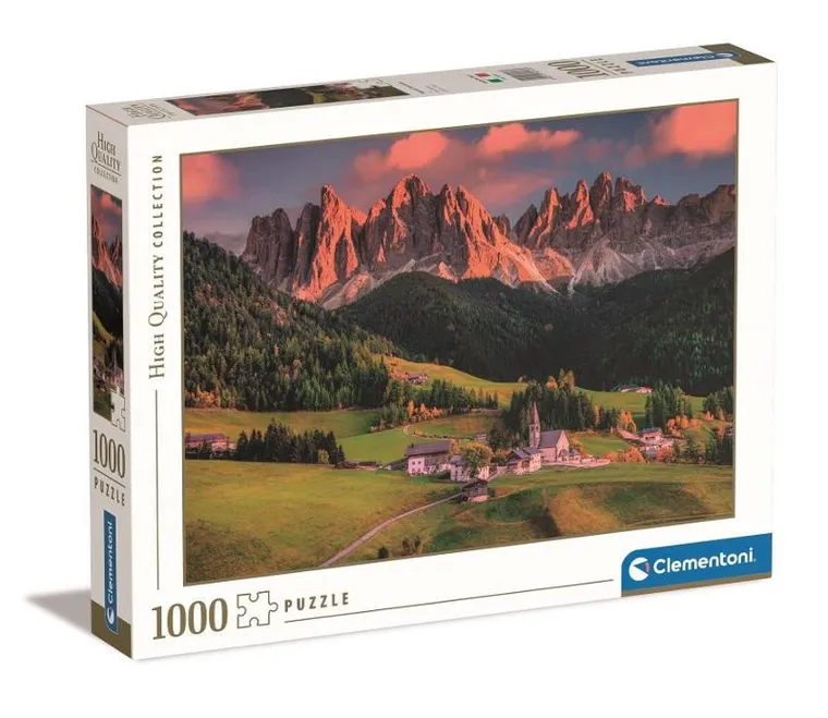 Clementoni, HQ Magical Dolomites, puzzle, 1000 elementów