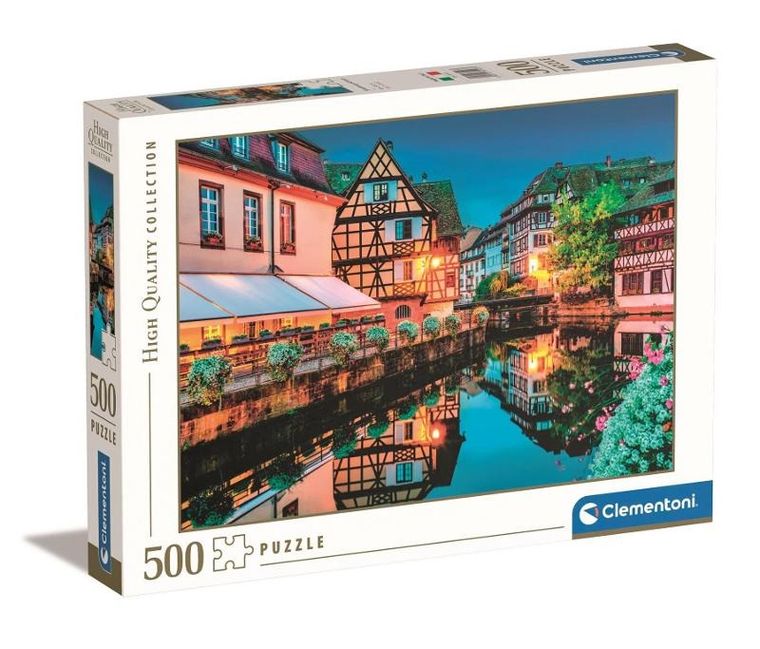 Clementoni, HQ Strasbourg Old Town, puzzle, 500 elementów
