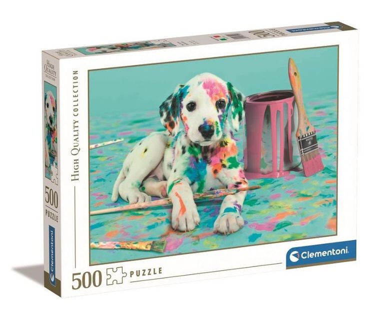 Clementoni, HQ The funny dalmatian, puzzle, 500 elementów