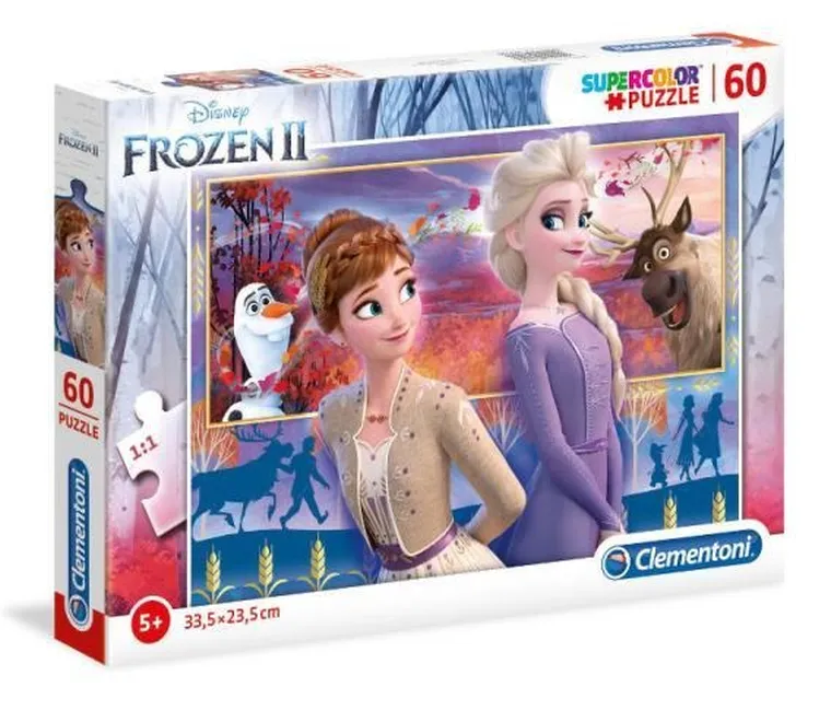 Clementoni, Kraina Lodu 2, puzzle, 60 elementów