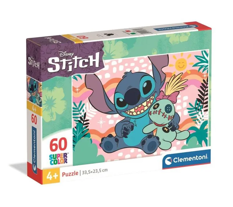 Clementoni, Lilo i Stitch, puzzle, 60 elementów