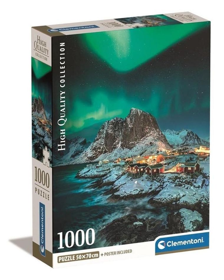Clementoni, Lofoten Islands, puzzle, 1000 elementów