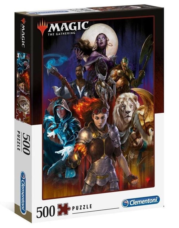 Clementoni, Magic The Gathering, puzzle, 500 elementów