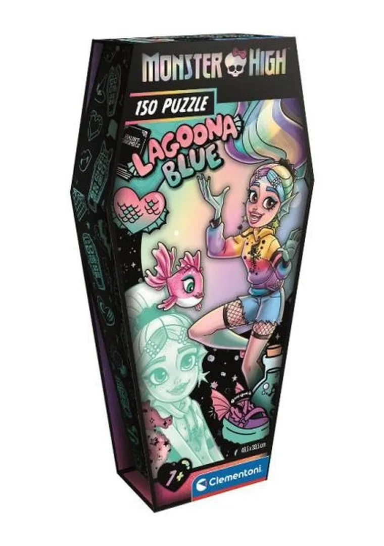 Clementoni, Monster High, Lagoona Blue, puzzle, 150 elementów