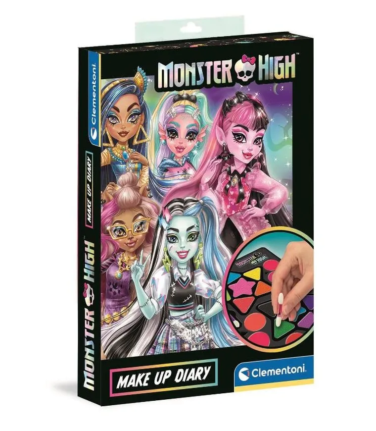 Clementoni, Monster High, upiorna paletka do makijażu