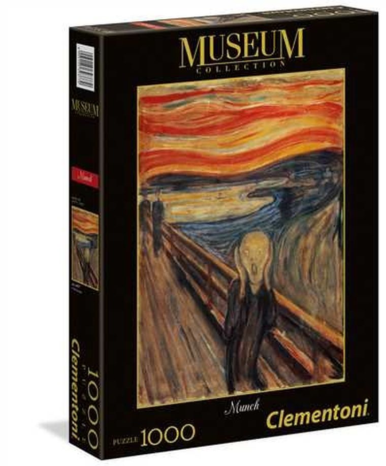 Clementoni, Munch: L'Urlo, Krzyk, puzzle, 1000 elementów