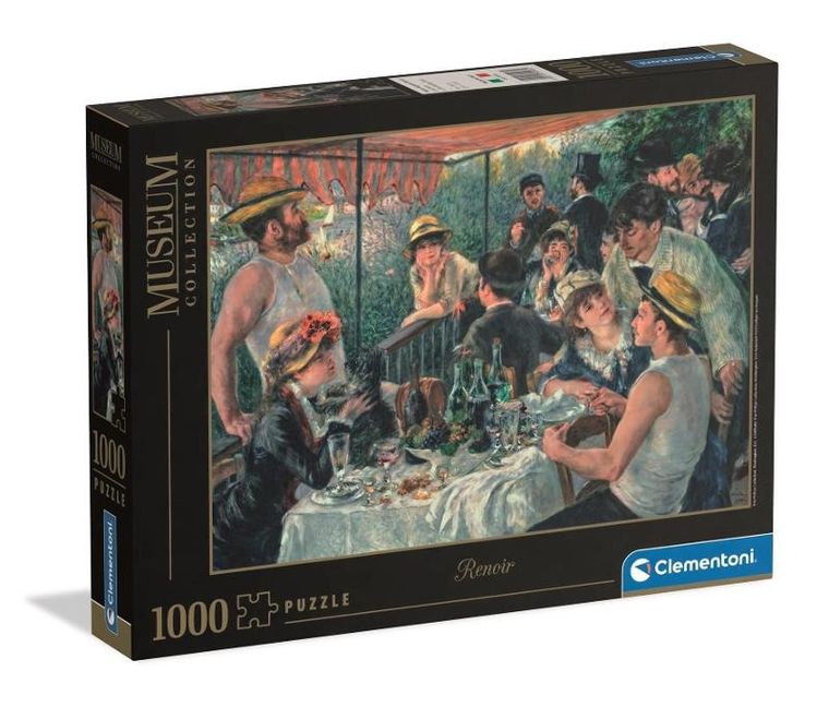 Clementoni, Museum, Auguste Renoir, Śniadanie Wioślarzy, puzzle, 1000 elementów