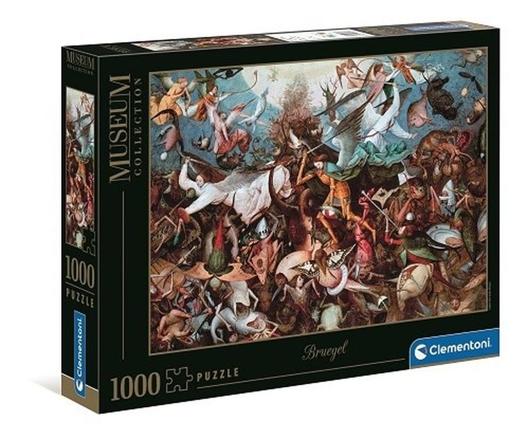 Clementoni, Museum, Bruegel, The Fall of the Rebel Angels, puzzle, 1000 elementów