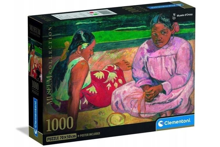 Clementoni, Museum Collection, Gauguin Femmes De Tahiti, puzzle, 1000 elementów