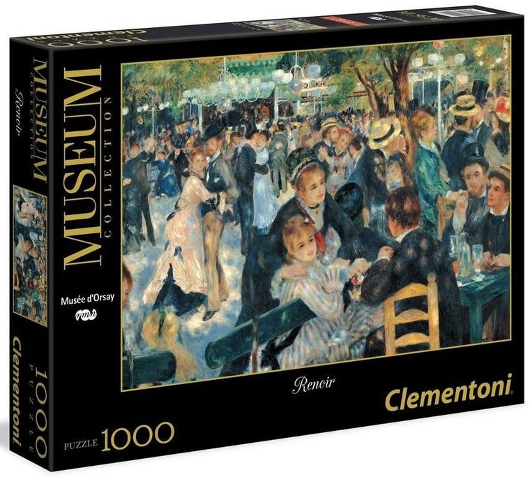 Clementoni, Museum Collection, Renoir, Bal w Moulin de la Galette, puzzle, 1000 elementów
