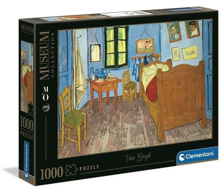 Clementoni, Museum Collection, Van Gogh: Bedroom in Arles, puzzle, 1000 elementów