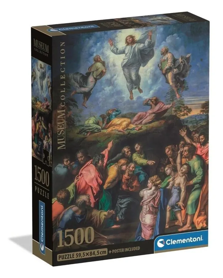 Clementoni, Museum, Raphael, Transfiguration, puzzle, 1500 elementów