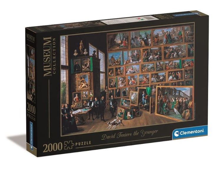 Clementoni, Museum, Teniers Archduke Leopold Wilhelm, puzzle, 1000 elementów