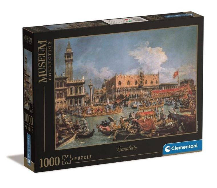 Clementoni, Musseum Canaletto, puzzle, 1000 elementów