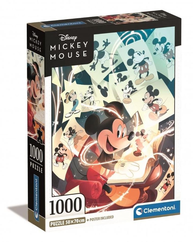 Clementoni, Myszka Miki, puzzle, 1000 elementów