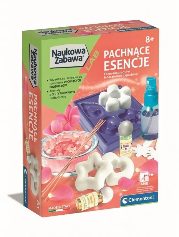 Clementoni, Naukowa Zabawa, Pachnące esencje, laboratorium zapachów