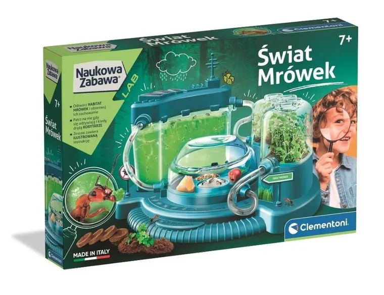 Clementoni, Naukowa Zabawa, Świat Mrówek, zestaw naukowy