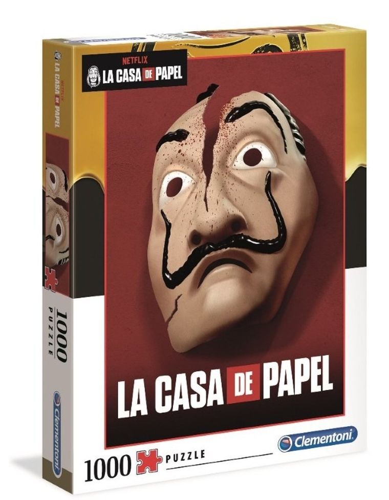 Clementoni, Netflix, La Casa De Papel, puzzle, 1000 elementów