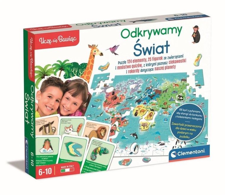 Clementoni, Odkrywamy Świat, gra edukacyjna