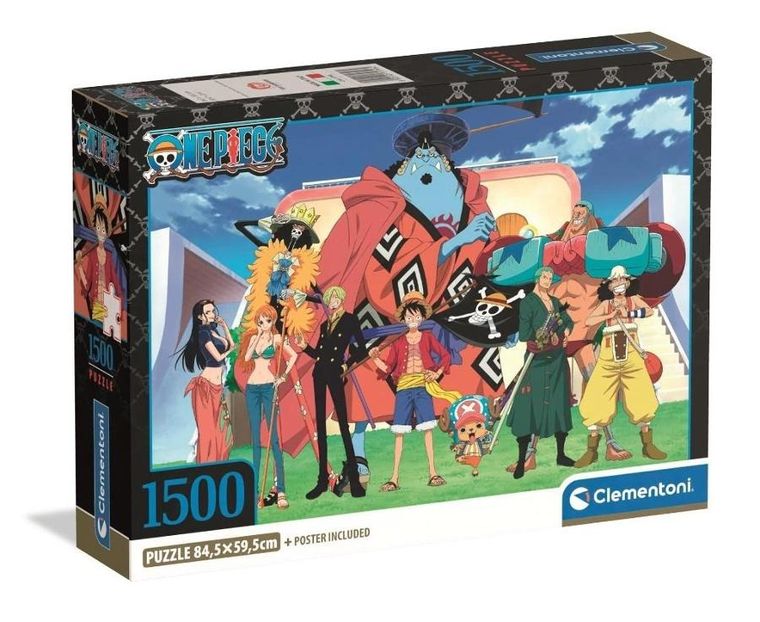 Clementoni, One Piece, puzzle, 1500 elementów