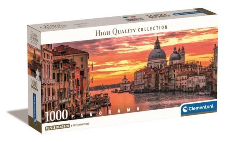 Clementoni, Panorama, Canal Grande - Wenecja, puzzle, 1000 elementów