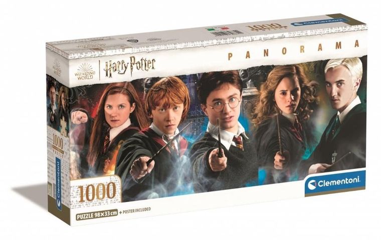 Clementoni, Panorama, Harry Potter, puzzle, 1000 elementów