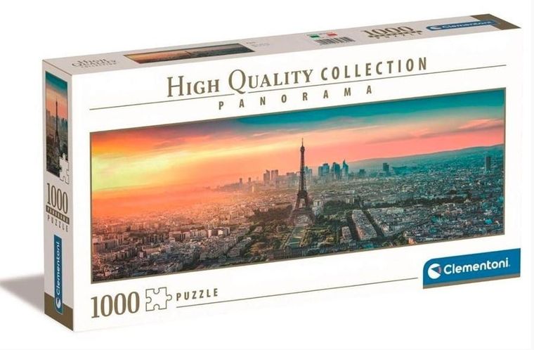 Clementoni, Panorama, High Quality, Paryż, puzzle, 1000 elementów