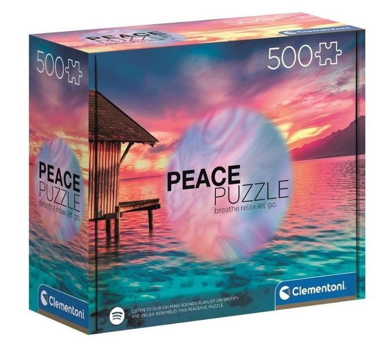 Clementoni, Peace Collection, Living The Present, puzzle, 500 elementów