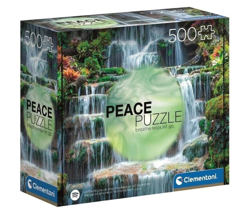 Clementoni, Peace Collection, The Flow, puzzle, 500 elementów