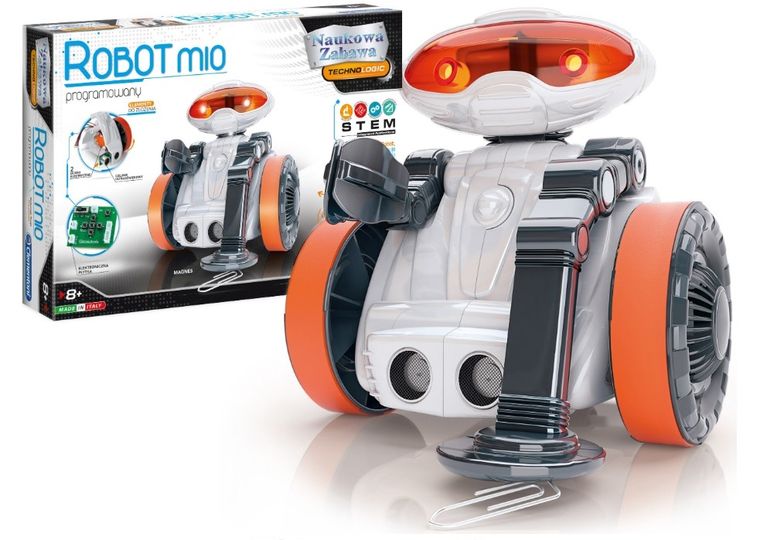 Clementoni, Robot Mio, zestaw edukacyjny