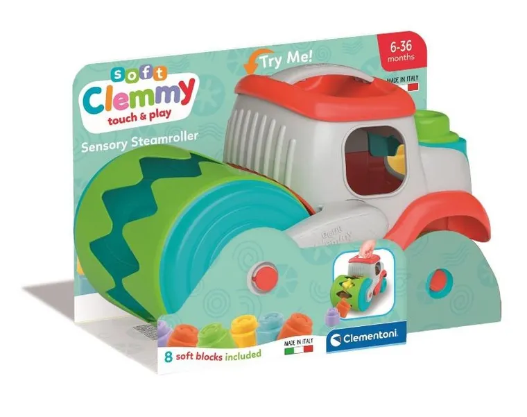 Clementoni, Soft Clemmy, Walec z klockami