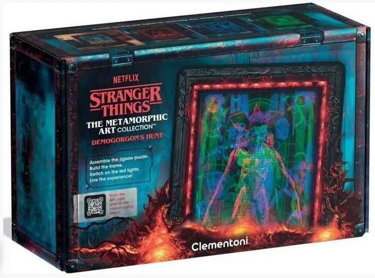 Clementoni, Stranger Things, Demogorgon, puzzle, 520 elementów