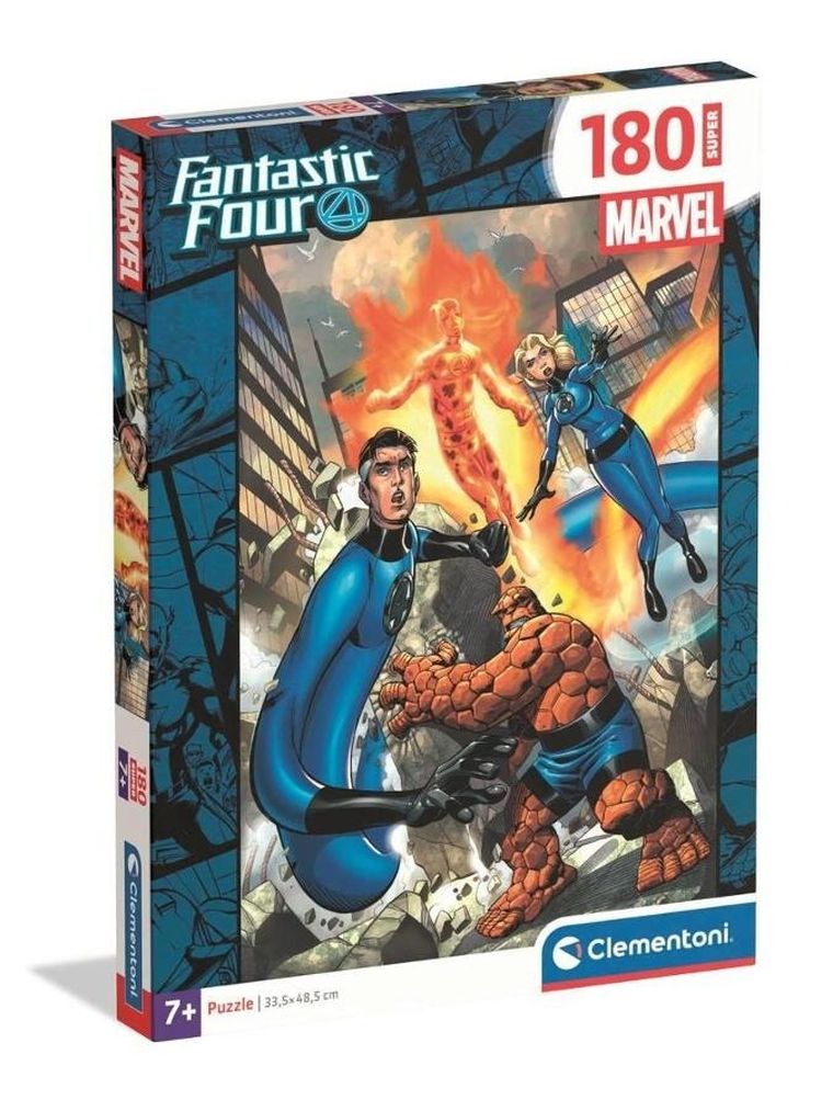 Clementoni, Super, Fantastic Four, puzzle, 180 elementów
