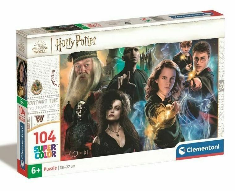 Clementoni, Super, Harry Potter, puzzle, 104 elementy
