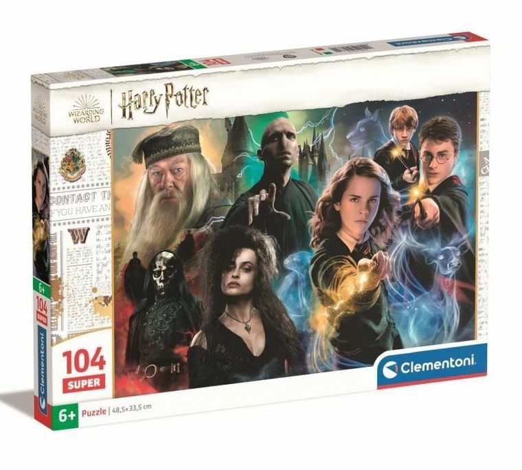 Clementoni, Super, Harry Potter, puzzle, 104 elementy
