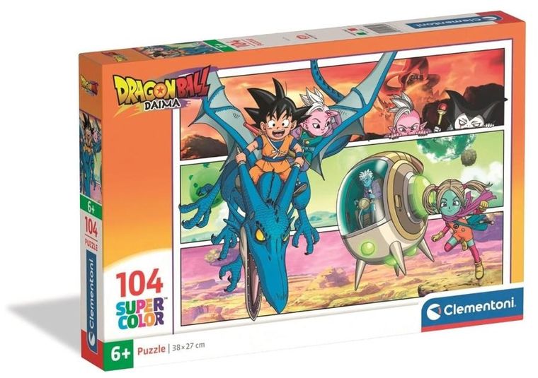 Clementoni, Super Kolor, Dragon Ball Daima, puzzle, 104 elementów