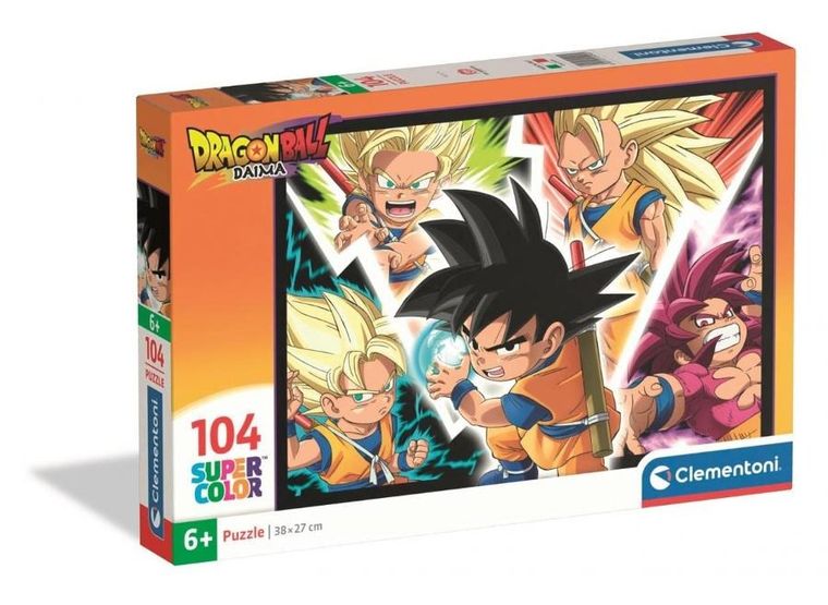 Clementoni, Super Kolor, Dragon Ball Daima, puzzle, 104 elementów