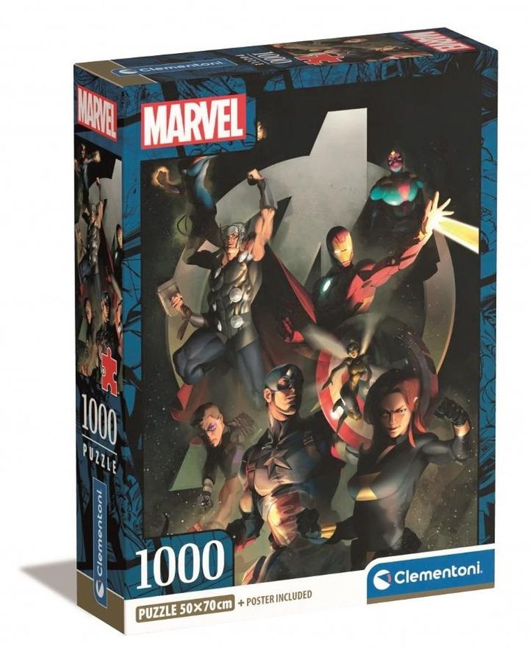 Clementoni, The Avengers, puzzle, 1000 elementów
