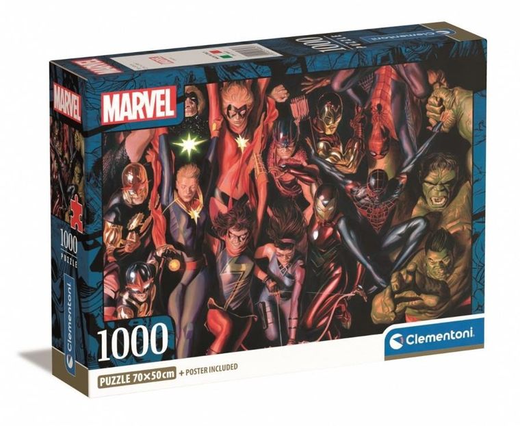 Clementoni, The Avengers, puzzle, 1000 elementów