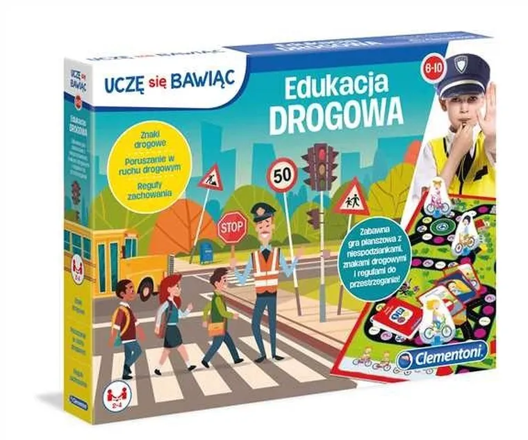 Clementoni, Uczę Się Bawiąc, Edukacja drogowa, gra