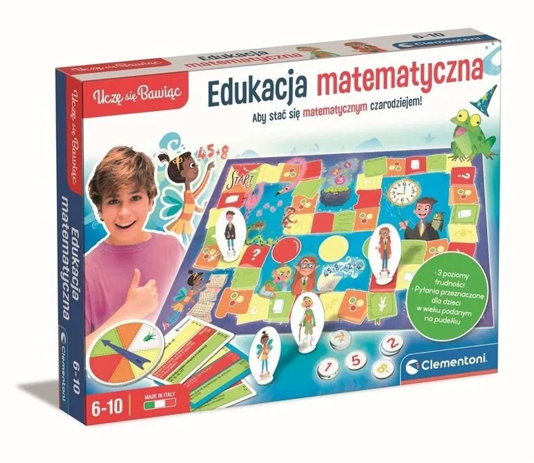 Clementoni, Uczę się bawiąc, Edukacja matematyczna, gra edukacyjna