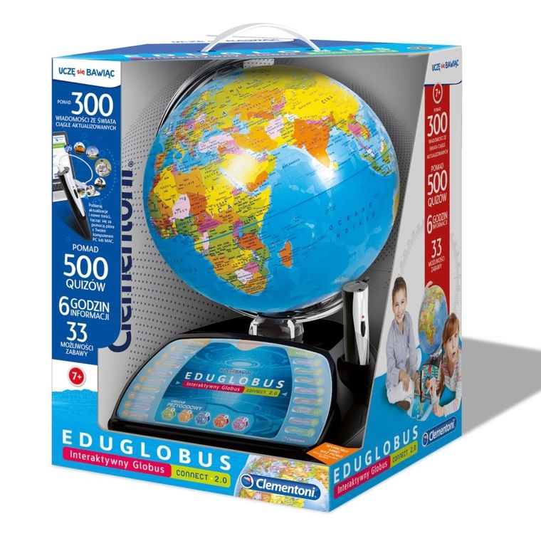 Clementoni, Uczę Się Bawiąc, Interaktywny edukacyjny globus