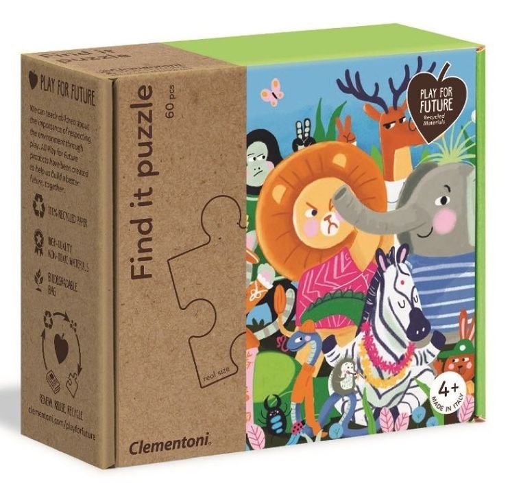 Clementoni, Znajdź to, wiosna, puzzle