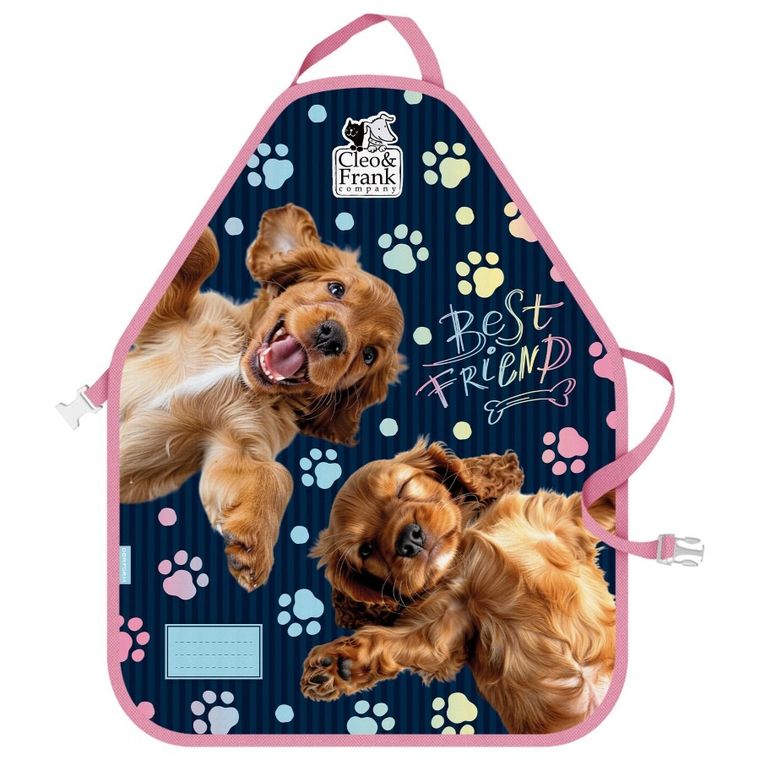 Cleo i Frank, fartuszek do prac plastycznych, Pies