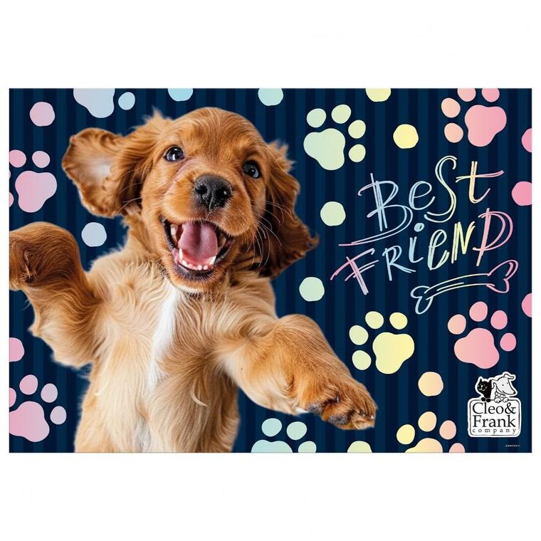 Cleo i Frank, podkładka na biurko, Pies