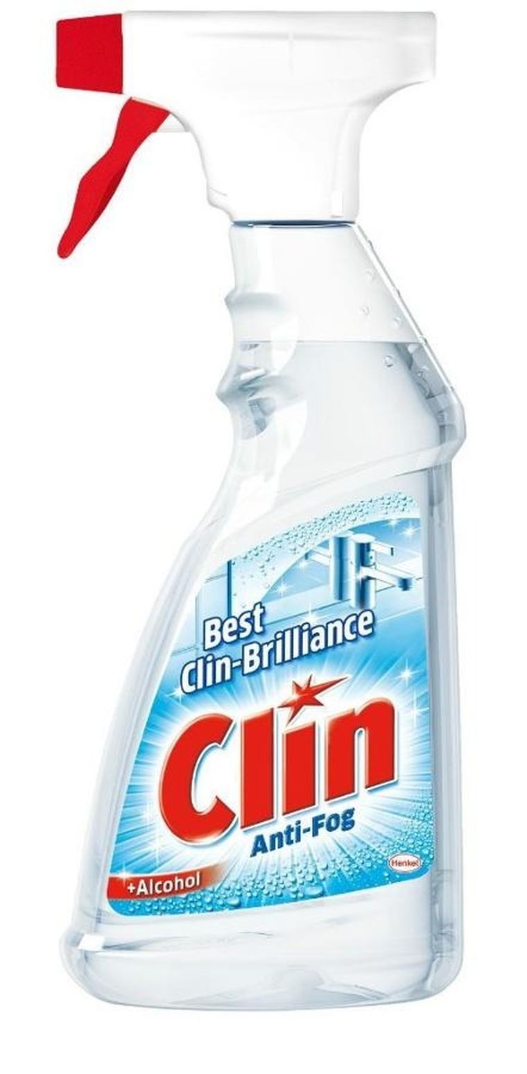 Clin, płyn do mycia szyb i szkła, antypara, spray, 500 ml