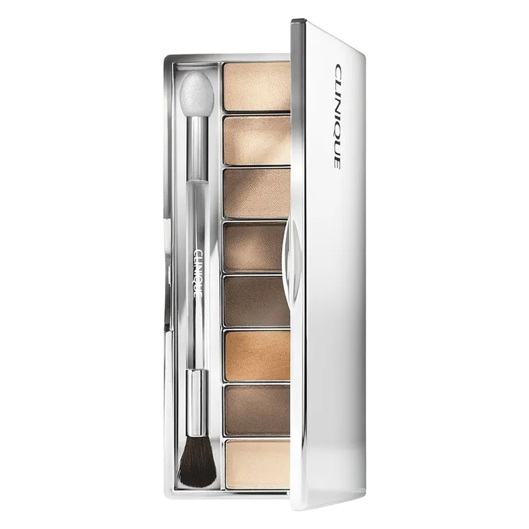 Clinique, All About Shadow, 8-Pan Palette, luksusowa paleta cieni do powiek, Nude Honey, 8.9g