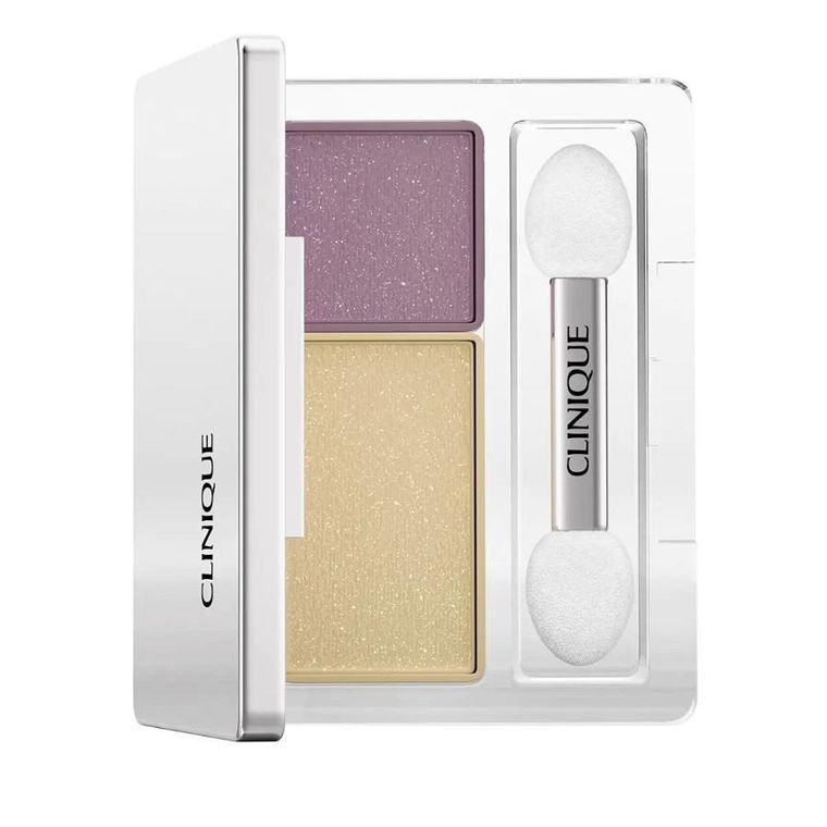 Clinique, All About Shadow, Duo, podwójny cień do powiek, Beach Plum, 1.7g