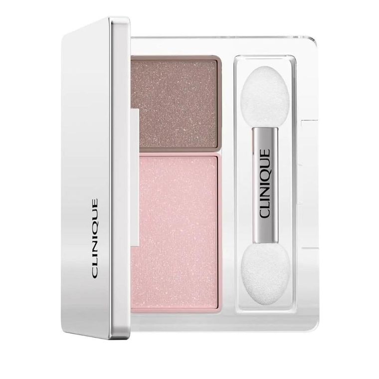 Clinique, All About Shadow, Duo, podwójny cień do powiek, Strawberry Fudge, 1.7g